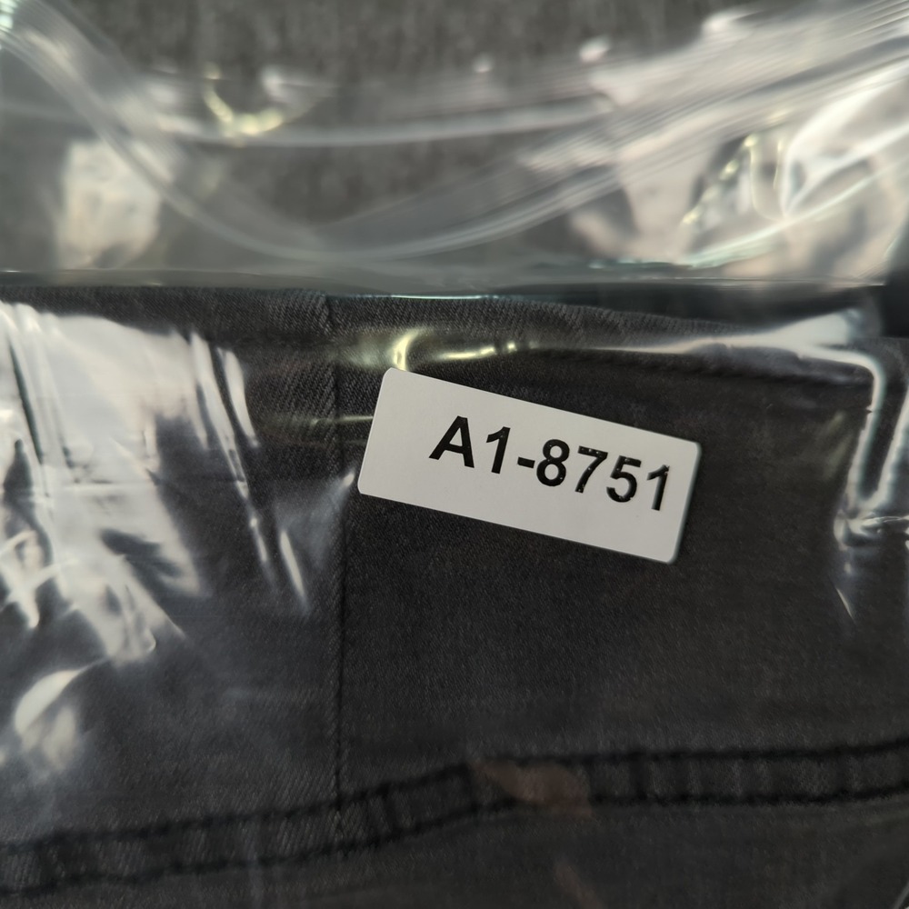Free People Jeans Womens 27 Blacl Pull On Flare Stretch Casual Boho‎ Hippie - Picture 15 of 15